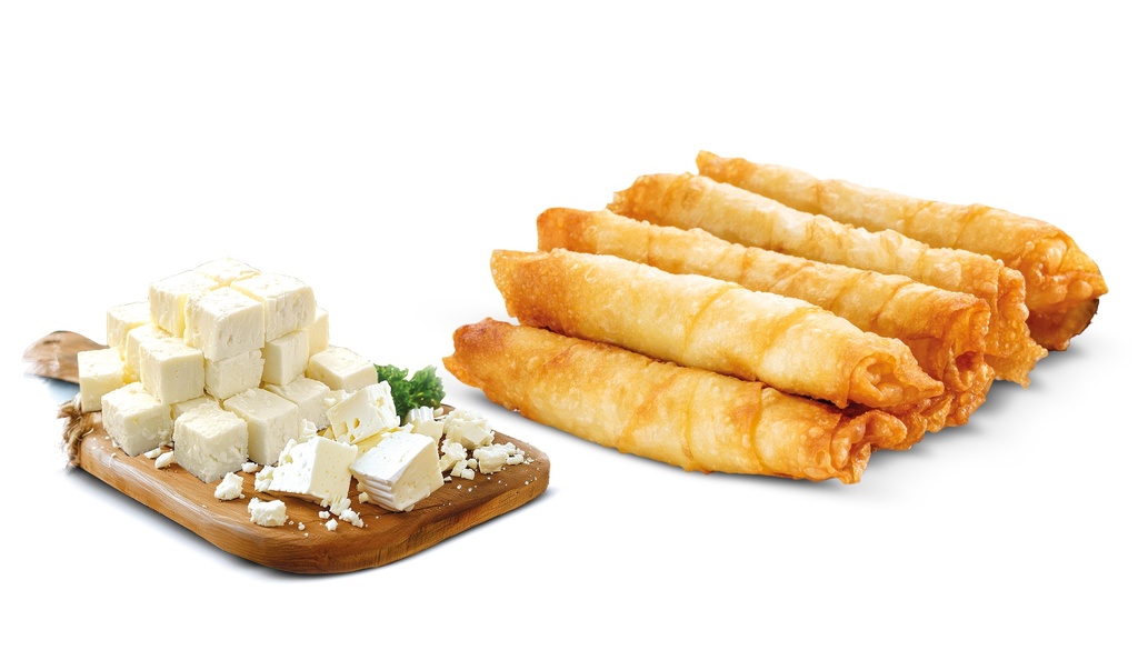 LEZZA Feta Cheese Rolls Handmade (Kalem Boregi) 480 gr