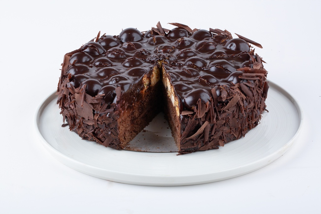 LAMOUR Dark Chocolate Profiterol Whole Cake 12 Slices