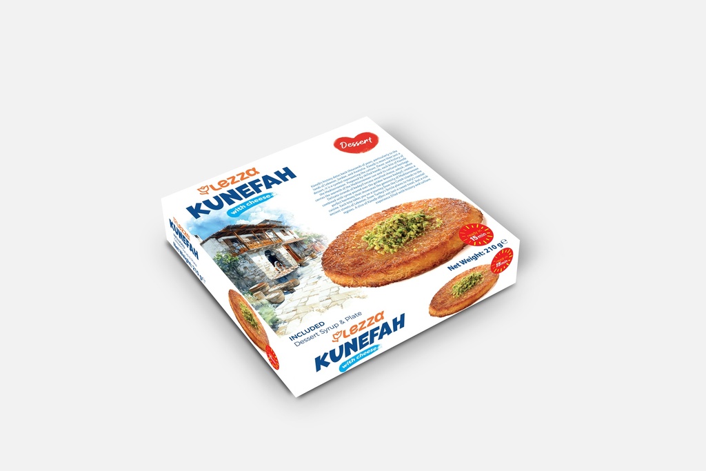 LEZZA Kunefe 145g + Syrup 65g – 210g