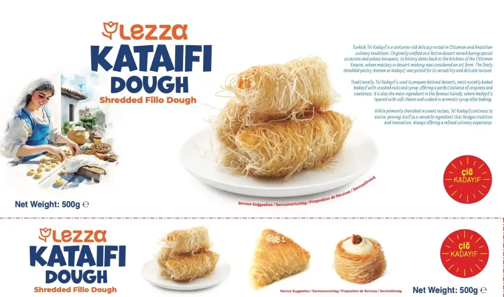 Kataifi Dough (Cig Kadayif) 500 gr