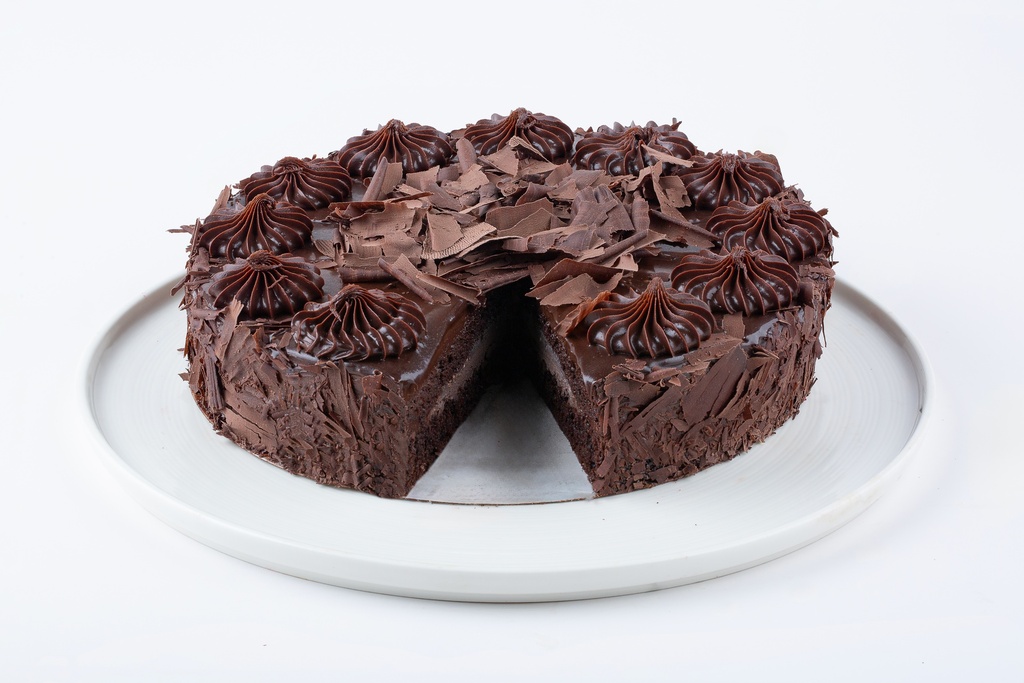 LAMOUR Dark Chocolate Whole Cake 12 Slices 1600gr