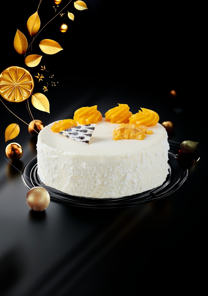 LAMOUR Orange Almond Cake Whole Cake 800 gr