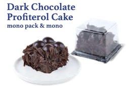 LAMOUR Dark Chocolate Profiterol Mono Cake 9 Pieces 9x175gr