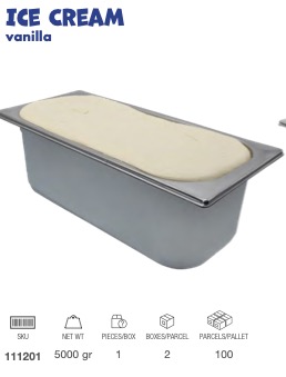 LEZZA Ice Cream Vanilla 5000 gr