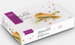 [600402] LEZZA Triangle Baklava with Pistachios (Havuc Dilimi Fistikli Baklava) 440 gr