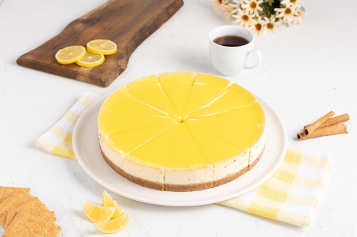 [901809] LAMOUR Lemon Cheesecake Whole 12 Slices 1800gr