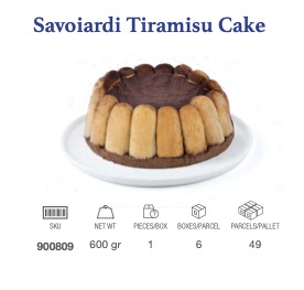 [900809] LAMOUR Savoiardi Tiramisu Cake Whole 600 gr